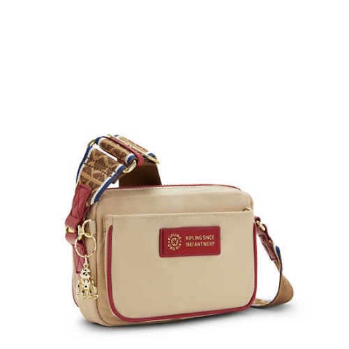 Kipling Abanu Crossbody Bags Beige | USA-89UMEB