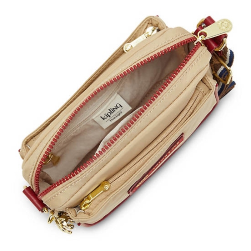 Kipling Abanu Crossbody Bags Beige | USA-89UMEB