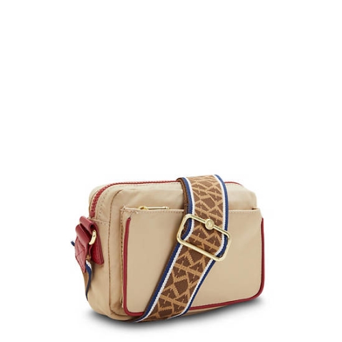 Kipling Abanu Crossbody Bags Beige | USA-89UMEB