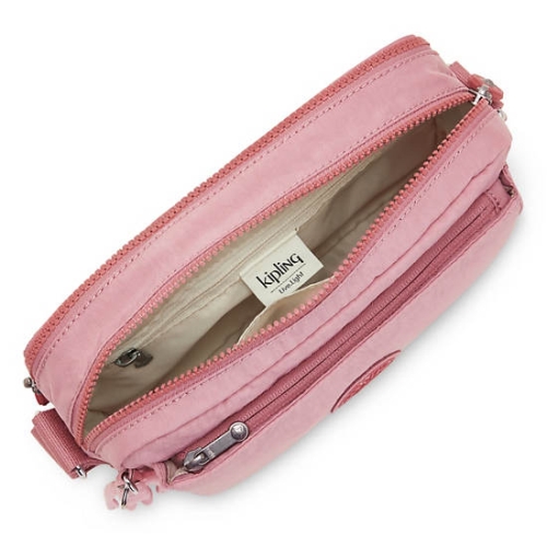 Kipling Abanu Medium Crossbody Bags Pink | USA-30TMKN