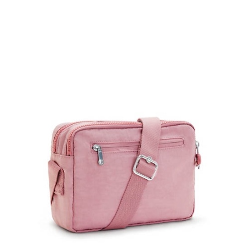 Kipling Abanu Medium Crossbody Bags Pink | USA-30TMKN