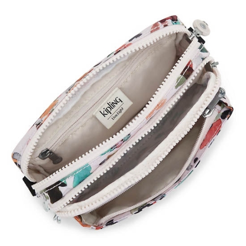 Kipling Abanu Multi Printed Convertible Crossbody Bags Multicolor | USA-40DFYP