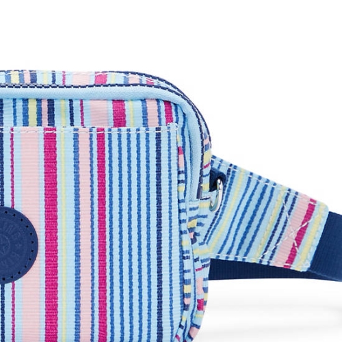 Kipling Abanu Multi Printed Convertible Crossbody Bags Blue Multicolor | USA-75CLIK