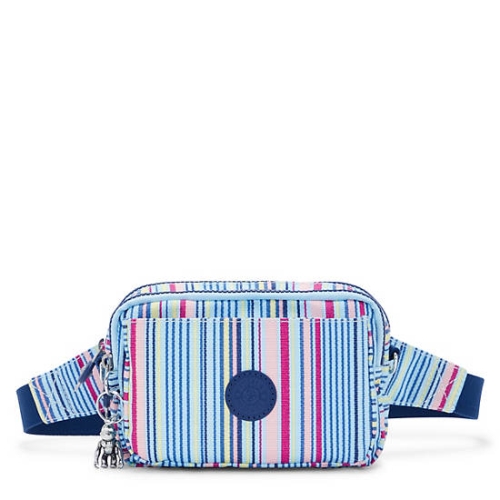 Kipling Abanu Multi Printed Convertible Crossbody Bags Blue Multicolor | USA-75CLIK