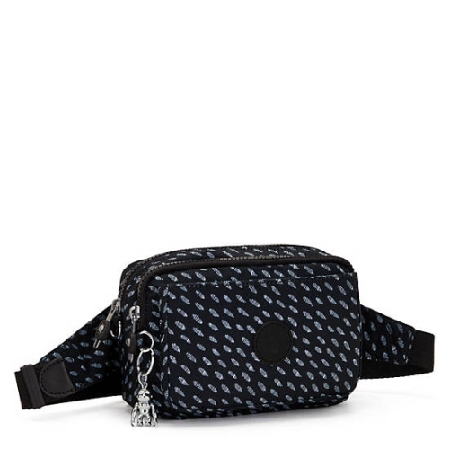 Kipling Abanu Multi Printed Convertible Crossbody Bags Black | USA-78OFUS