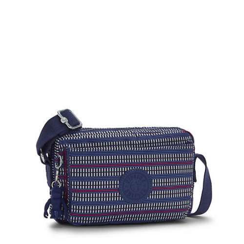 Kipling Abanu Printed Crossbody Bags Blue | USA-36NTJZ