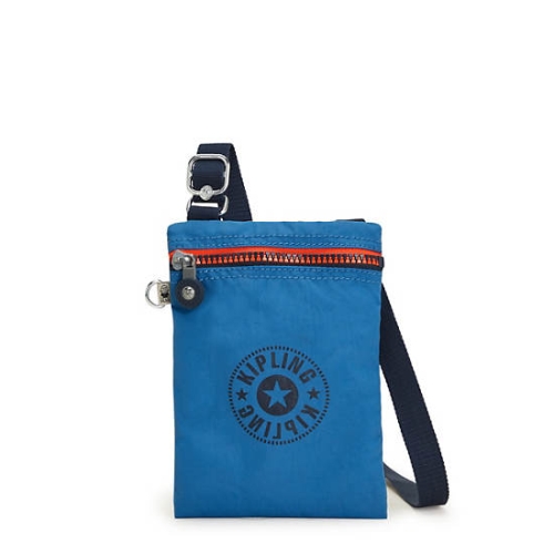 Kipling Afia Lite Mini Crossbody Bags Blue | USA-17CLGW