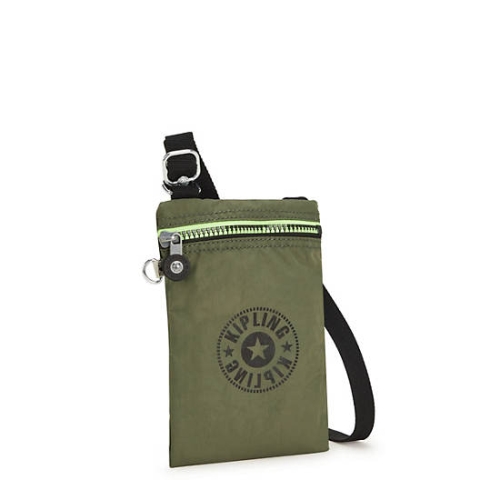 Kipling Afia Lite Mini Crossbody Bags Olive | USA-40AHJV