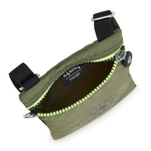 Kipling Afia Lite Mini Crossbody Bags Olive | USA-40AHJV