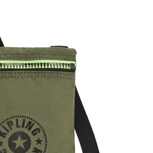 Kipling Afia Lite Mini Crossbody Bags Olive | USA-40AHJV