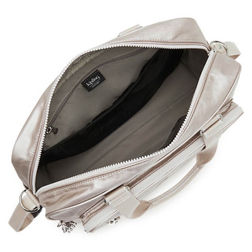 Kipling Alanna Metallic Diaper Bags Beige | USA-95OWMG