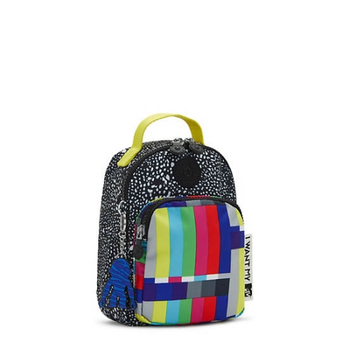 Kipling Alber MTV 3-in-1 Convertible Mini Bag Backpacks Multicolor | USA-04XDIF