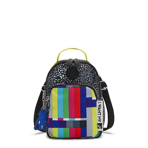 Kipling Alber MTV 3-in-1 Convertible Mini Bag Backpacks Multicolor | USA-04XDIF