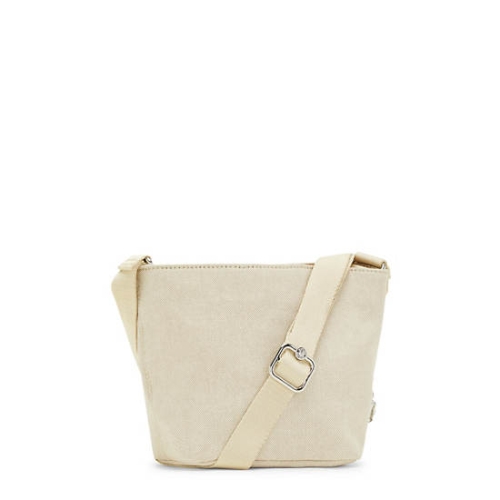 Kipling Alina Crossbody Bags Beige | USA-74OWIG