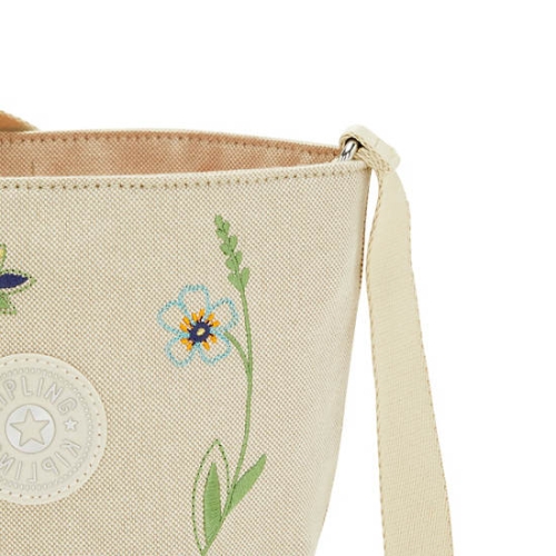 Kipling Alina Crossbody Bags Beige | USA-74OWIG