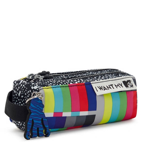 Kipling Allie MTV Pencil Case Pouches Multicolor | USA-81GLPN