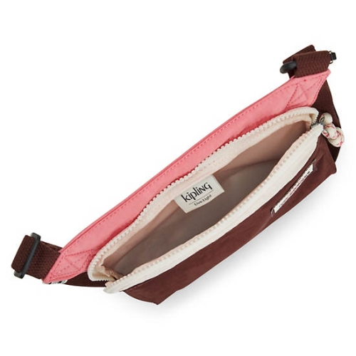 Kipling Almiro Crossbody Bags Pink | USA-48CAVZ