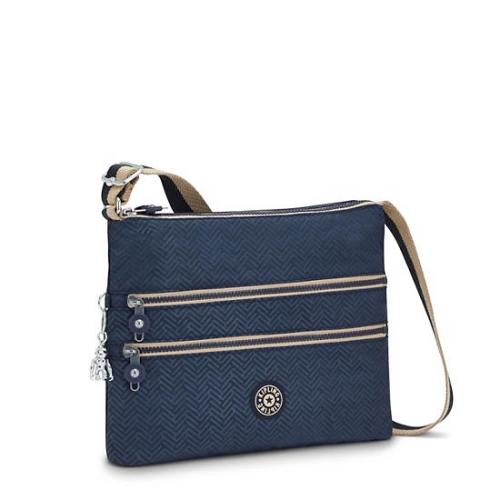 Kipling Alvar Crossbody Bags Blue | USA-83GUMQ