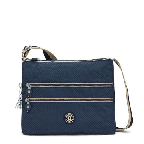 Kipling Alvar Crossbody Bags Blue | USA-83GUMQ