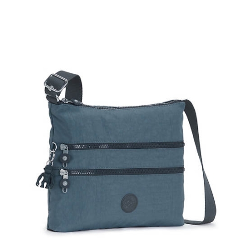 Kipling Alvar Crossbody Bags Navy Grey | USA-53SRJQ