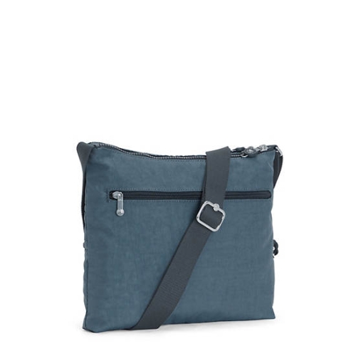 Kipling Alvar Crossbody Bags Navy Grey | USA-53SRJQ