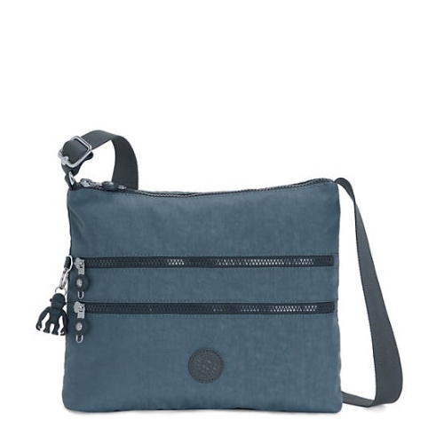 Kipling Alvar Crossbody Bags Navy Grey | USA-53SRJQ