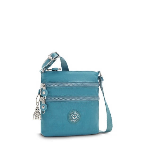 Kipling Alvar Extra Small Mini Bags Turquoise | USA-65WNAL