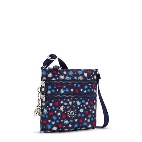 Kipling Alvar Extra Small Printed Mini Bags Blue | USA-17CMWL