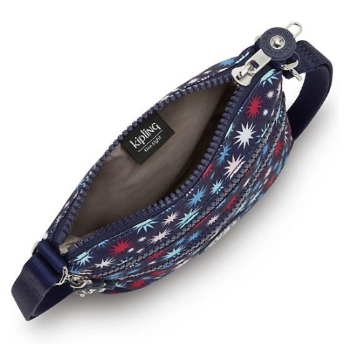 Kipling Alvar Extra Small Printed Mini Bags Blue | USA-17CMWL