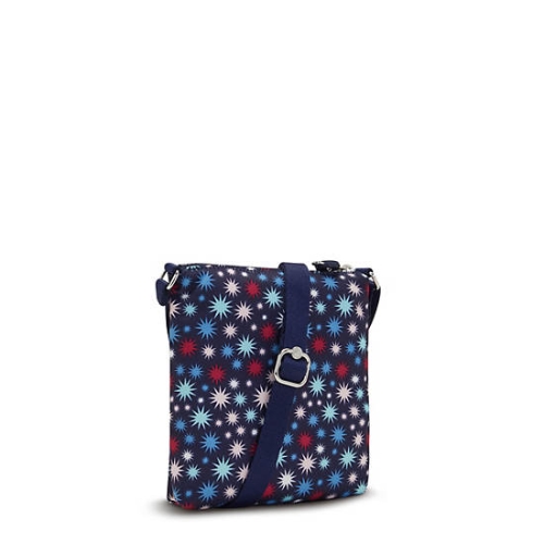 Kipling Alvar Extra Small Printed Mini Bags Blue | USA-17CMWL