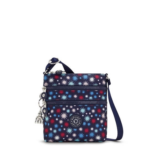 Kipling Alvar Extra Small Printed Mini Bags Blue | USA-17CMWL