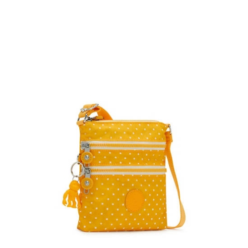 Kipling Alvar Extra Small Printed Mini Bags Yellow | USA-91RGFU