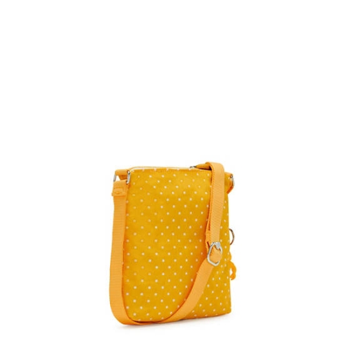 Kipling Alvar Extra Small Printed Mini Bags Yellow | USA-91RGFU