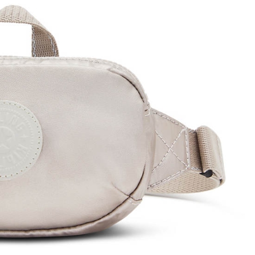 Kipling Alys Metallic Waist Bags Beige | USA-97YSAZ