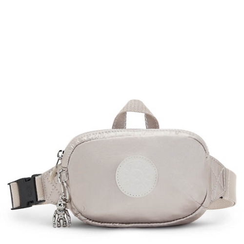 Kipling Alys Metallic Waist Bags Beige | USA-97YSAZ