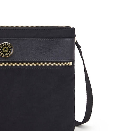 Kipling Ambrosia Crossbody Bags Black | USA-62ILOD