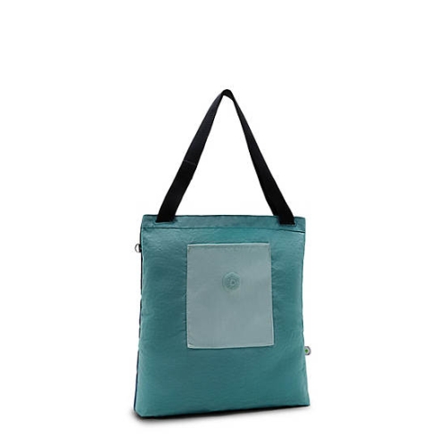 Kipling Annas Tote Bags Blue Turquoise | USA-51VHWL