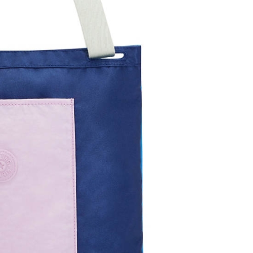 Kipling Annas Tote Bags Navy | USA-48OHBT