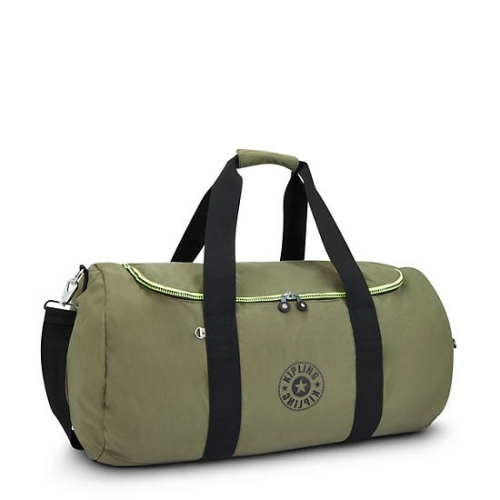 Kipling Argus Medium Duffle Bags Olive | USA-10NOGC