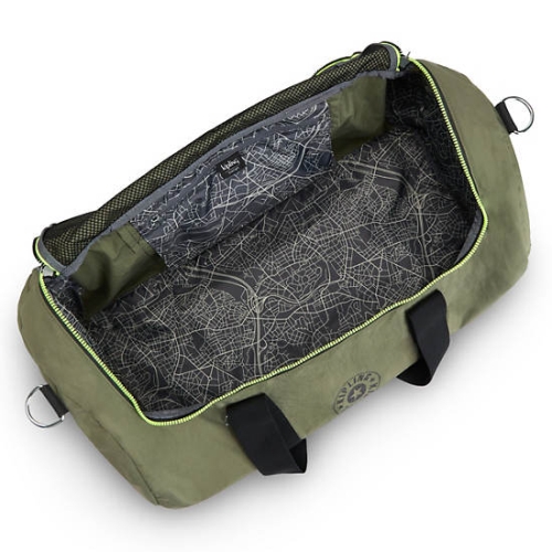 Kipling Argus Medium Duffle Bags Olive | USA-10NOGC