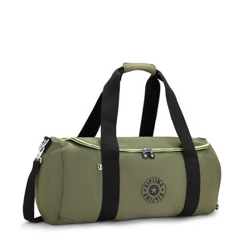 Kipling Argus Small Duffle Bags Olive | USA-12OWRM