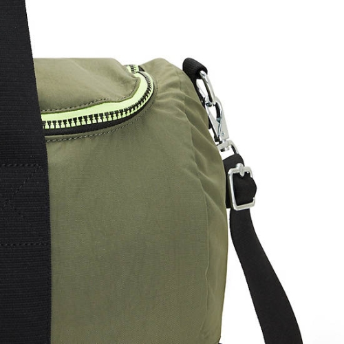 Kipling Argus Small Duffle Bags Olive | USA-12OWRM