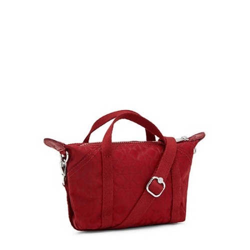 Kipling Art Compact Crossbody Bags Red | USA-23JNCS