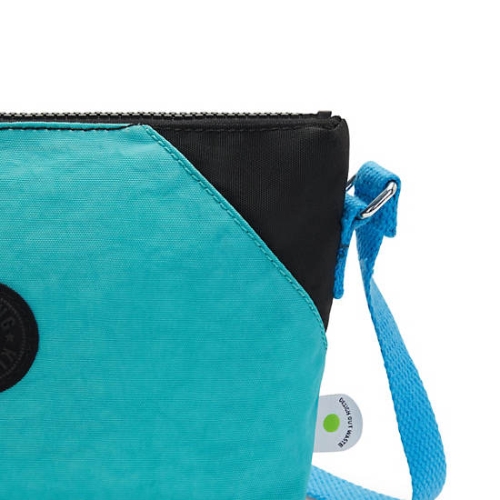 Kipling Art Extra Small Crossbody Bags Green Blue | USA-13EDGO