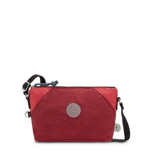 Kipling Art Extra Small Crossbody Bags Red Beige | USA-95XDWI