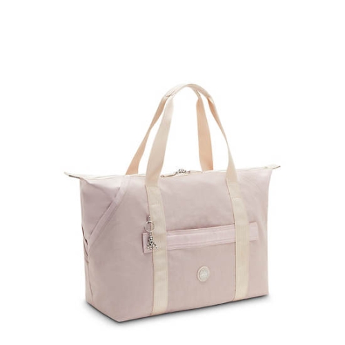 Kipling Art Medium Classic Tote Bags Pink | USA-52LMXU