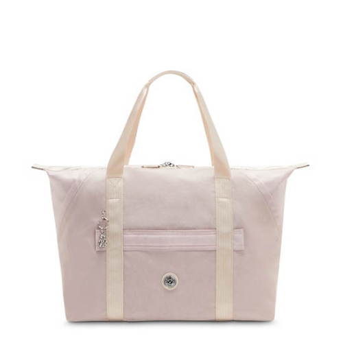 Kipling Art Medium Classic Tote Bags Pink | USA-52LMXU