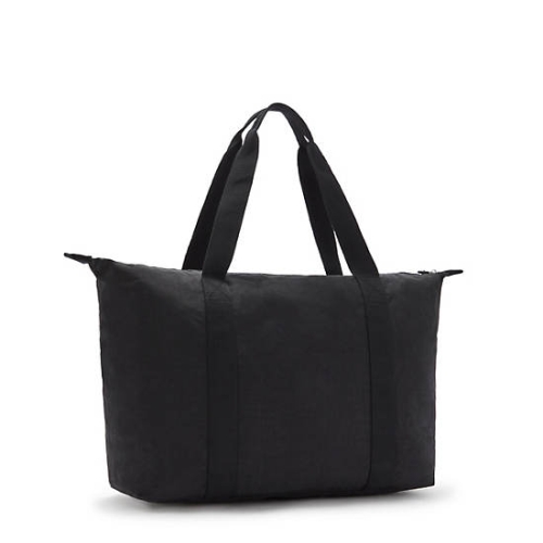 Kipling Art Medium Lite Tote Bags Black | USA-47BFXJ