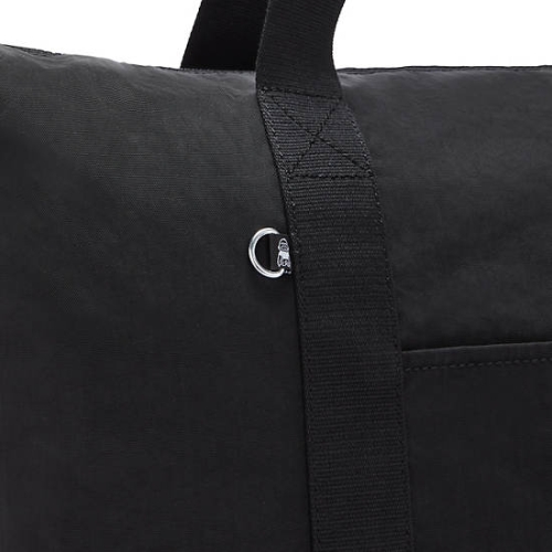 Kipling Art Medium Lite Tote Bags Black | USA-47BFXJ