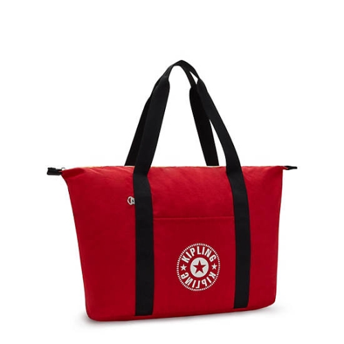 Kipling Art Medium Lite Tote Bags Burgundy | USA-50ORYW